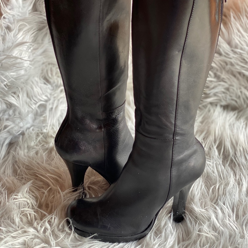 Heel boots by Steven (for Steve Madden)